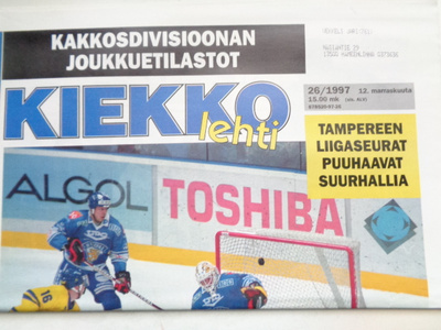Kiekkolehti Nro 26/1997 (16.1)