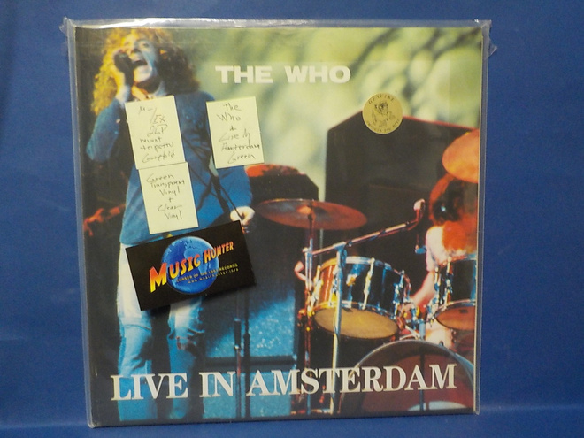 THE WHO - LIVE IN AMSTERDAM M-/EX 2LP