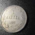 1 markka 1907 - pikkukuva 2