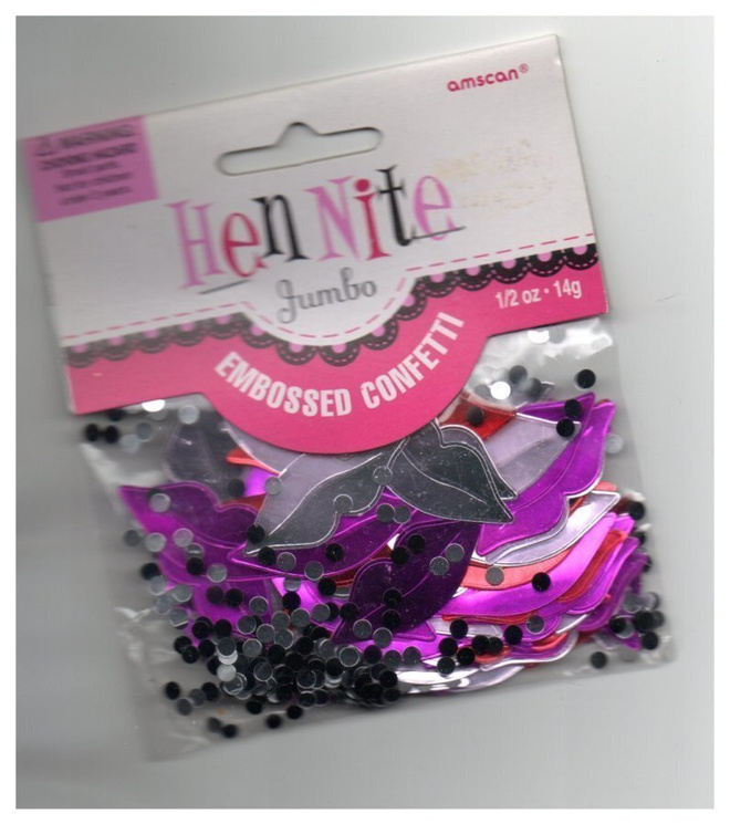 KONFETTEJA °°PUSUHUULET°° /Embosssed (Avaamaton pss. 14g)