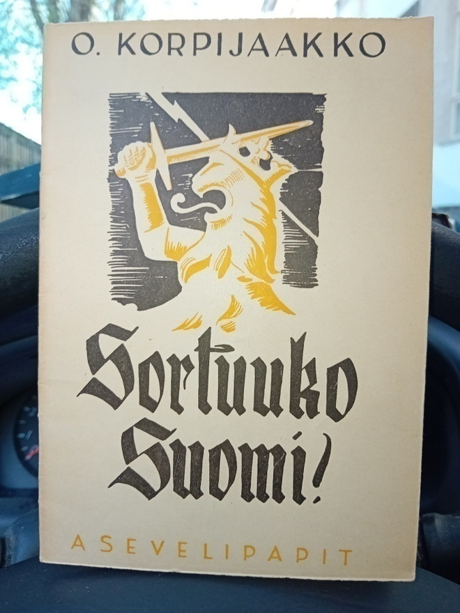 O. Korpijaakko  :  Sortuuko Suomi ( SIS POSTIKULU )