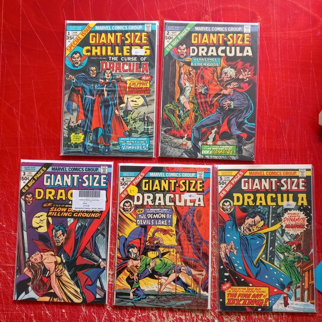 Giant-size Dracula setti , Marvel kauhua