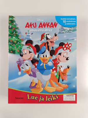 Disney. Aku Ankan jouluyllätys. Lue ja leiki