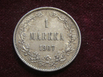 1 markka 1907