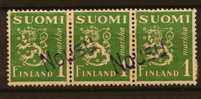 # 22911 # Pp Nousu - M-30 1mk 3-rivilö