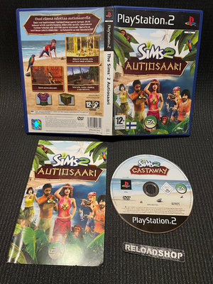 The Sims 2 Autiosaari - FIN PS2 - CIB