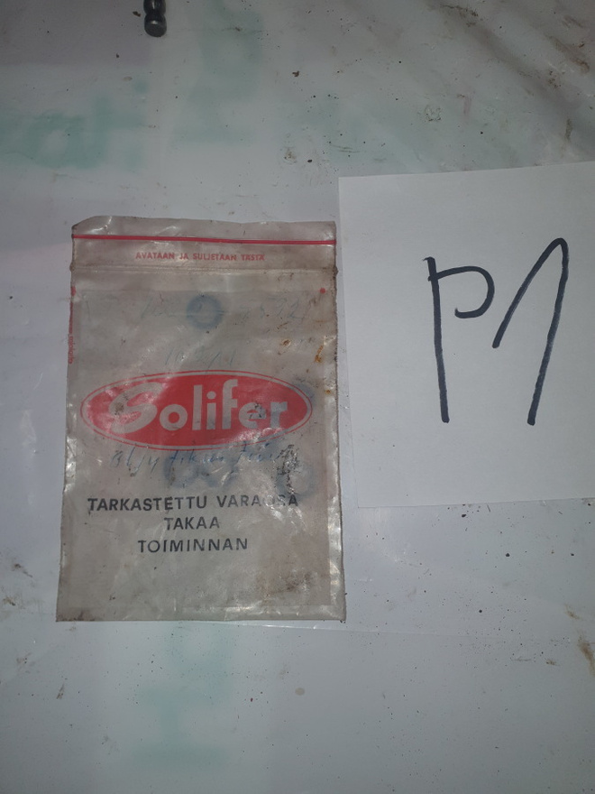 Solifer pussi alkupeisiä varaosia