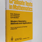 A.T. Fomenko ym. : Modern Geometry-- Methods and Applicat... - pikkukuva 1