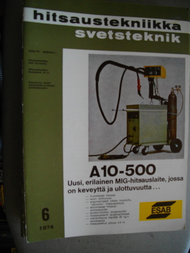 Hitsaustekniikka-lehtiä 1971-74 (5.5)