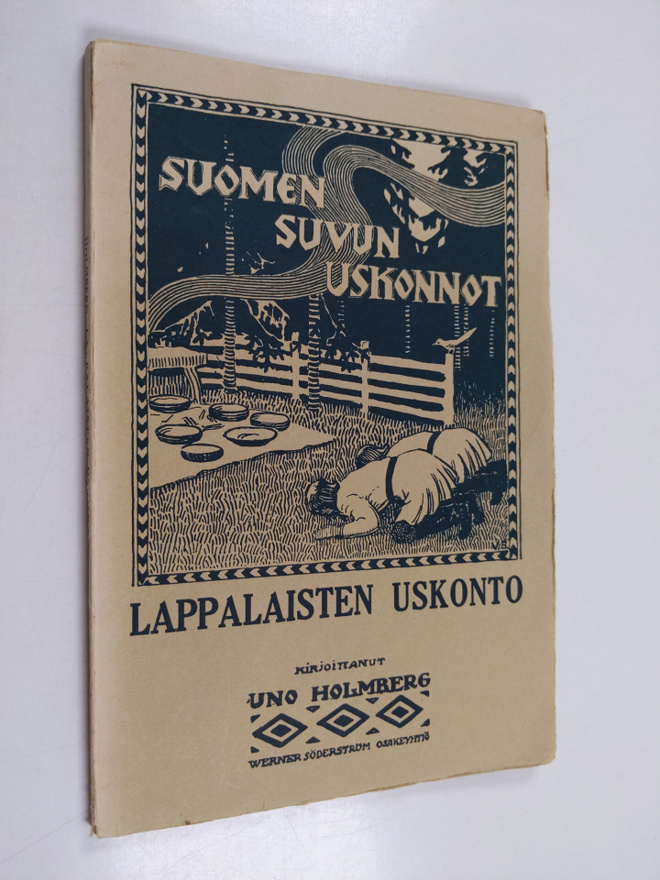 Uno Holmberg : Lappalaisten uskonto