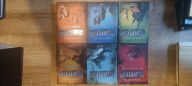 Erin Hunter - Selviytyjät 1-6 koko sarja