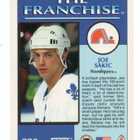 Jääkiekko Score n:o 336 1991 JOE SAKIC Keräilykuva - pikkukuva 2