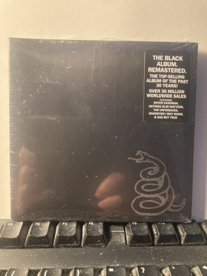 METALLICA: "The Black Album", CD, rem., muoveissa