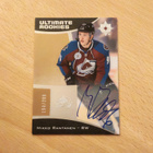 2015-16 Ultimate Mikko Rantanen Rookie Auto /299 - pikkukuva 1