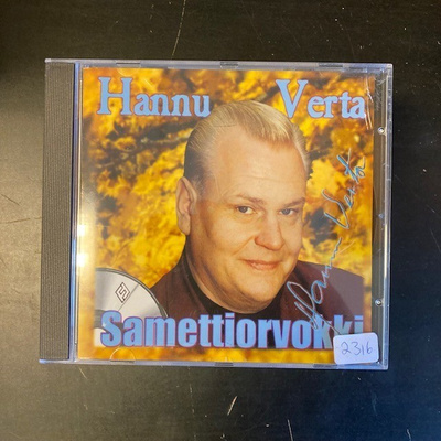 Hannu Verta - Samettiorvokki CD