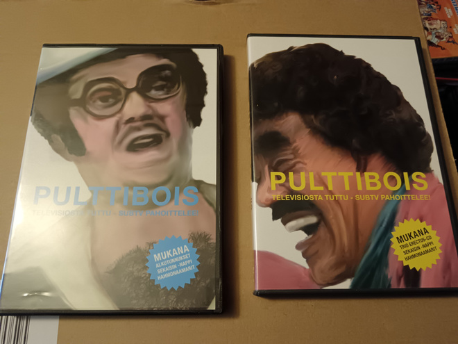 Pulttibois 2 ja 3 dvd:t