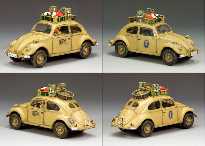 King&Country AK074. Afrika Korpsin maastoauto.
