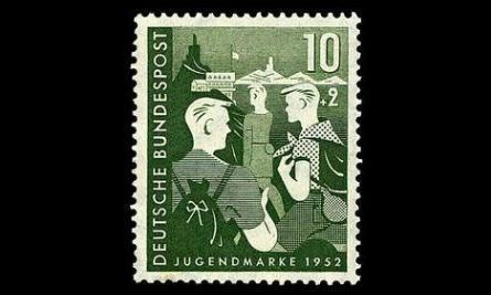 Saksa 153 ** Valtion nuoriso-ohjelma 10+2 Pf (1952)