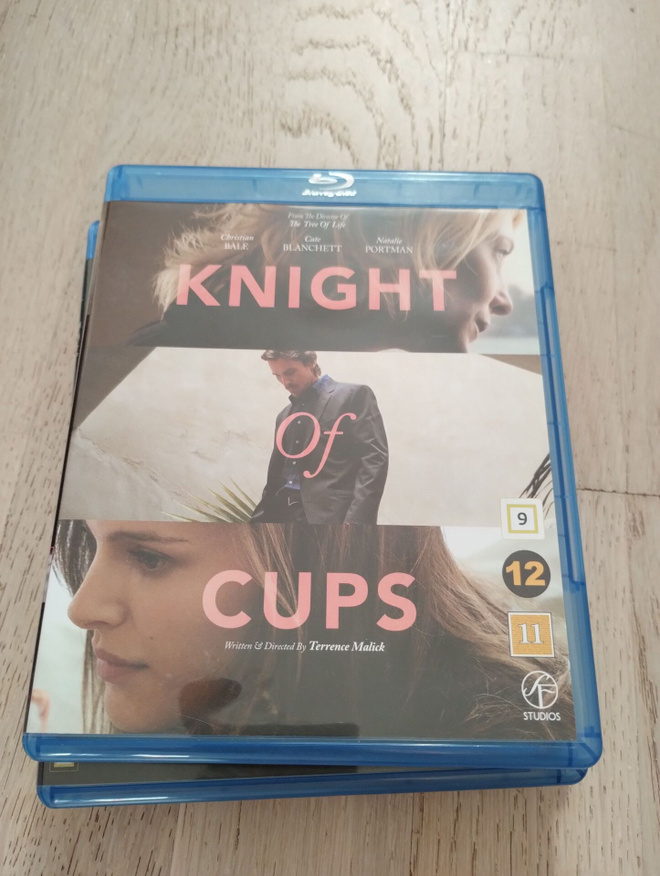Knight of cups (2014)  Blu-ray *Nordic