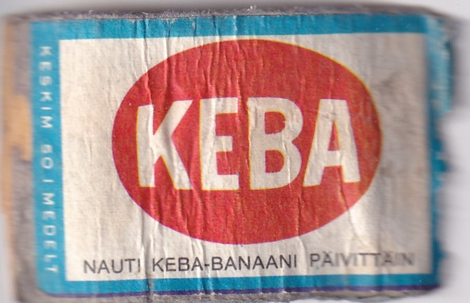 KEBA  nauti KEBA-banaani päivittäin   b632