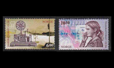 Norja 1550-1 ** Televiestintä 150v (2005)