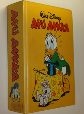 Aku Ankka 1999 nrot 1-27 kotelossa