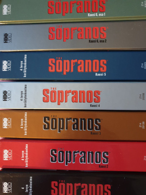 Sopranos koko sarja DVD