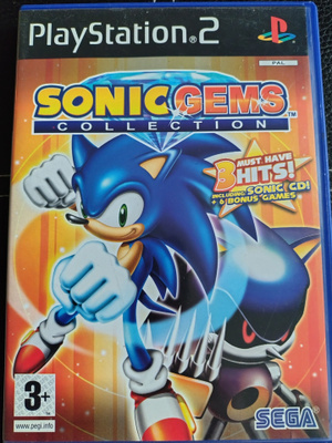 Playstation PS2 Sonic Gems Collection