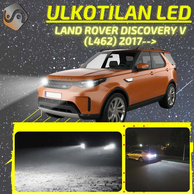 DISCOVERY V (L462) 2017--> Ulkoiset LED -valot