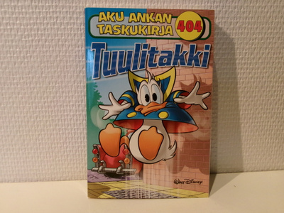Aku Ankan taskukirja 404 Tuulitakki