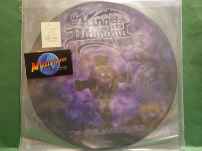 KING DIAMOND - THE GRAVEYARD - REISSUE US/EU 2018 M- 2LP