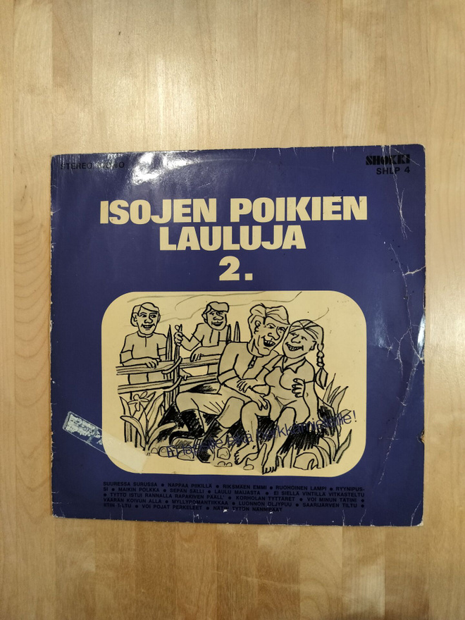 Isojen poikien lauluja 2.
