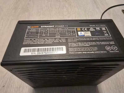 be quiet! Straight Power 11 850W – täysmodulaarinen 80+ Gold