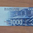 1000 mk 1986 pakkasileä seteli - pikkukuva 2