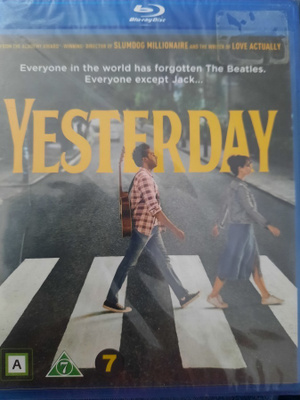 YESTERDAY  BLU-RAY  UUSI
