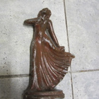 VANHA HIENO ART DECO PATSAS - pikkukuva 2
