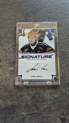 2026 2027 Blueline Rare Signature Jere Lassila 13/20