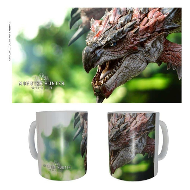MONSTER HUNTER WORLD RATHALOS MUG	(79 278)		muki/lasi/juoma