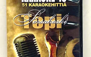 Topi Sorsakoski 51 karaoke hittiä DVD karaoke levy