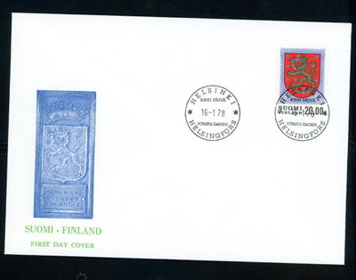 FDC 1978 Yleismerkki 20 mk
