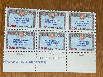 VALTIONKONTTORI 100 VUOTTA NUMERO KUUSILO**