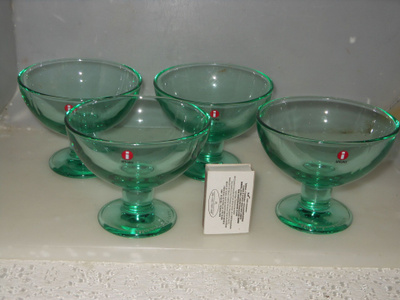 IITTALA NURMINEN VERNA ANNOSMALJA VIHREÄ 4 KPL
