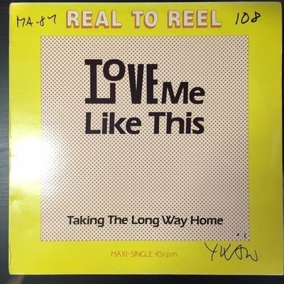 Real To Reel - Love Me Like This 12'' SINGLE