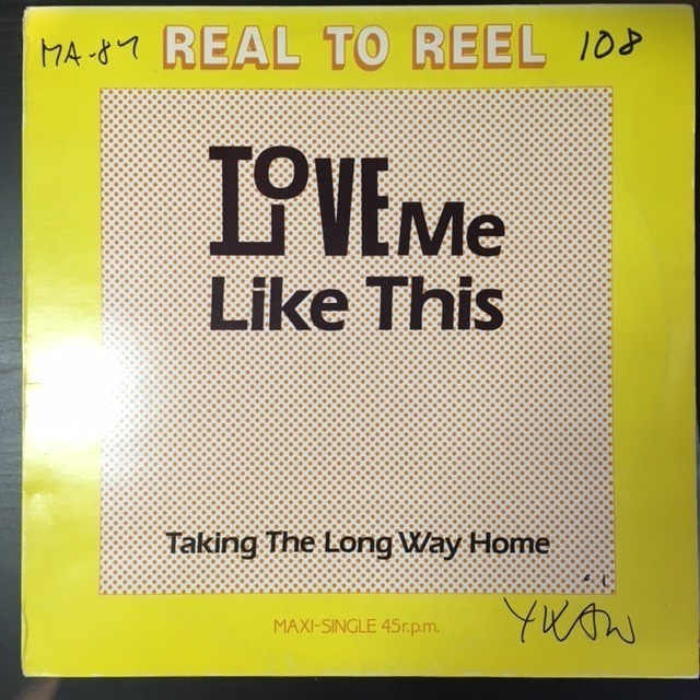 Real To Reel - Love Me Like This 12'' SINGLE