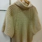 B.Young Beige Neule / Lyhythihainen Poolo - koko S - pikkukuva 1