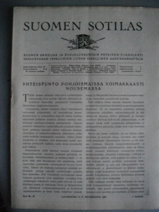 Suomen Sotilas Nro 26-27/1925 (15.3)