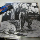 EVIL ANGEL GRAVEWURM GRIPPIUD NAILGUNNER 7'' SPLIT M- /M- - pikkukuva 1