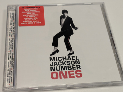 Michael Jackson - Number Ones (CD) MINT!! Off The Wall cover