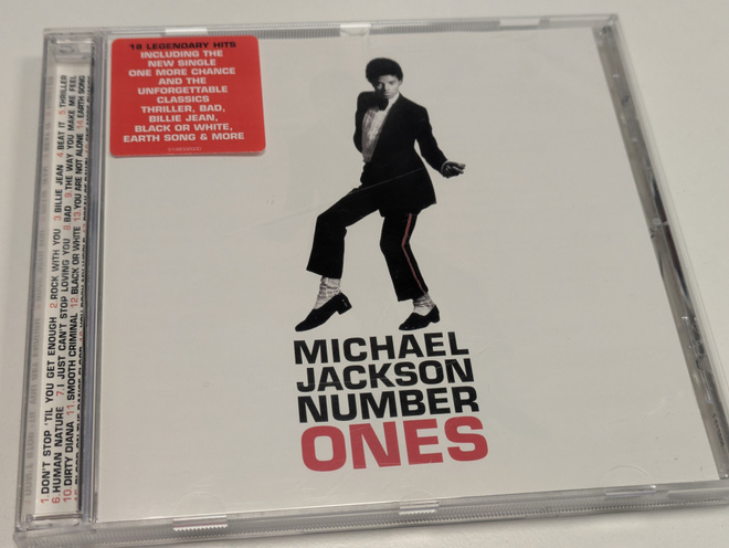 Michael Jackson - Number Ones (CD) MINT!! Off The Wall cover