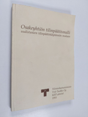 Osakeyhtiön tilinpäätösmalli